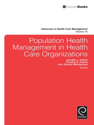 cover image of Advances in Health Care Management, Volume 16